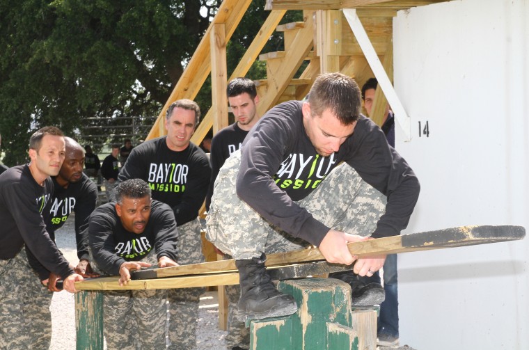 Baylor Men's Basketball Visit Fort Hood